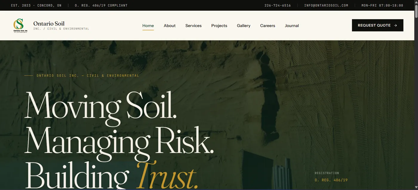 Ontario Soil
